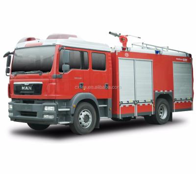 China MAN Municipal Fire Truck 3001 - 5000L for sale