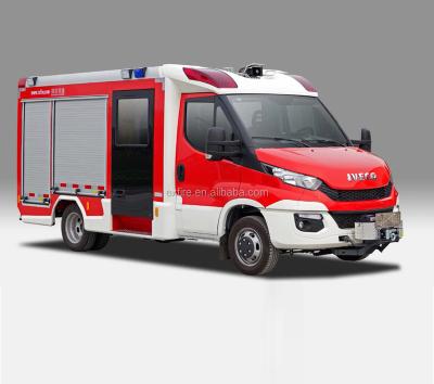 China 3001 - 5000L Low Power Fire Truck for sale