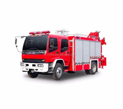 China Rescue Fire Fighting Truck 3001 - 5000L for sale