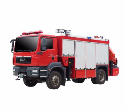 China Rescue Fire Fighting Vehicle 3001 - 5000L for sale