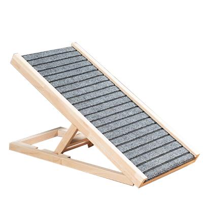 China Dogs Cat Ramp Adjustable Heights Bed /Couch Folding Pet Ramp for sale