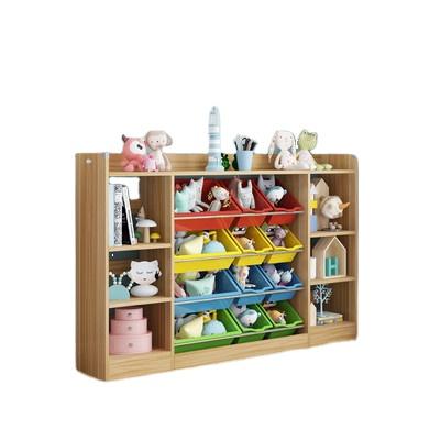 China Modern Custom Children's Library Toy Cabinet Clothes Rack for sale