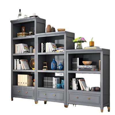 China Low Price Viable Modern Popular Bookcase Wooden Shelves for sale