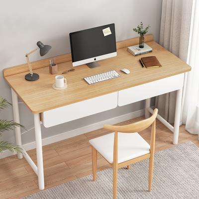 China Other Small Study Office Home Apartment Bedroom Shelf Integrated Desktop Computer Desk for sale