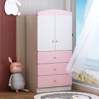 China Kids Furniture (Height)Adjustable Girl's Bedroom Cabinet Wardrobe for sale