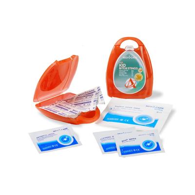 China AST Mini First Aid Kit Outdoor Red Hard Plastic Case Travel Medical Waterproof Box for sale