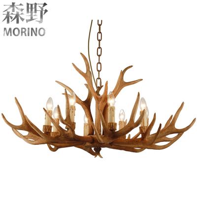 China Modern Antler 8 Light Chain Chandelier New Rustic American Country Style for sale