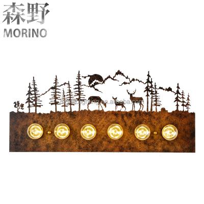 China American Country Bear Family 6 Bathroom Vanity Mirror Light Bulbs for sale