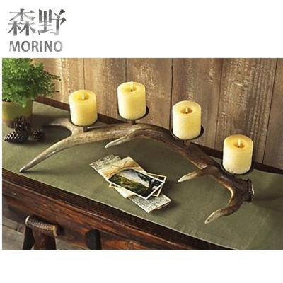 China China Resin Antler Candle Holder With 4 Holders Home Decoration Furniture for sale