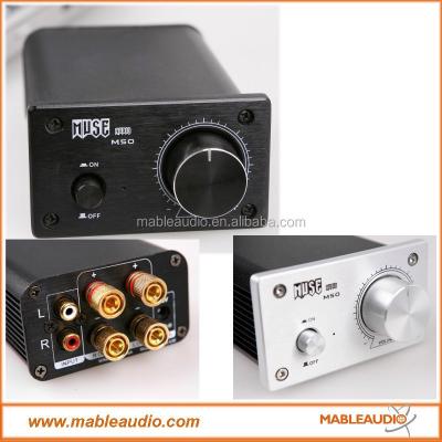 China MUSE M50 TPA3123 EX T amp 2x50W Mini Amplifier with power supply MAHP0016 for sale