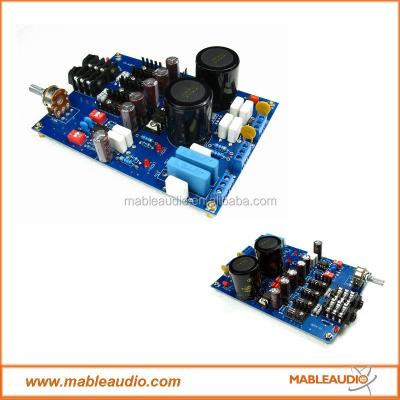 China Modern Lehmann Headphone Amplifier BD139 / BD140 Board for sale