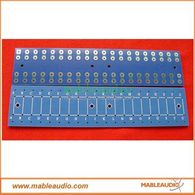 China Blue PCB Color PCB Label Board For Amplifier for sale