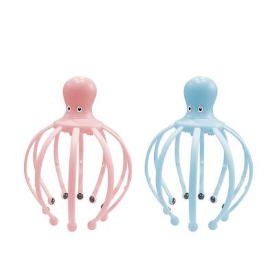 China Soft Head Massager 12 Head Claws Scalp Massager Massage Roller Ball for sale