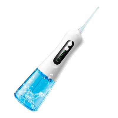 China Rechargeable Dental Water Flosser IPX7 Waterproof Portable Car Oral Hygiene Oral Irrigator for sale