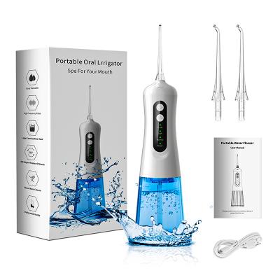 China Dental Electric Car Oral Hygiene Water Flosser Tooth Cleaner Oral Irrigator For Personal Teeth Whitening for sale