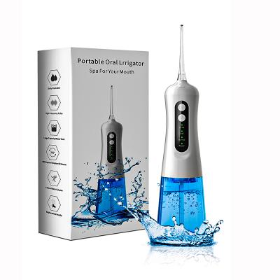 China Car Waterproof Portable Oral Irrigator 300ml Dental Water Reservoir Flosser for sale