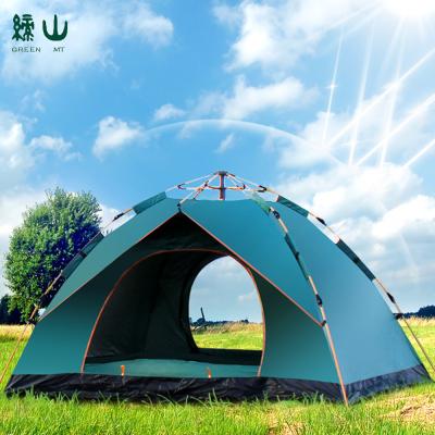 China Hot Sale Custom Cheap UV-Resistant Outdoor Folding Bed Umbrella Family Ultralight Portable Waterproof Rise Camping Tent for sale