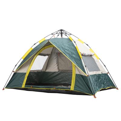 China Waterpoof Tent Automatic Anti-UV Outdoor Breathable Tent Lightweight Beach Hiking Camping Tent With Sun Shelter for sale