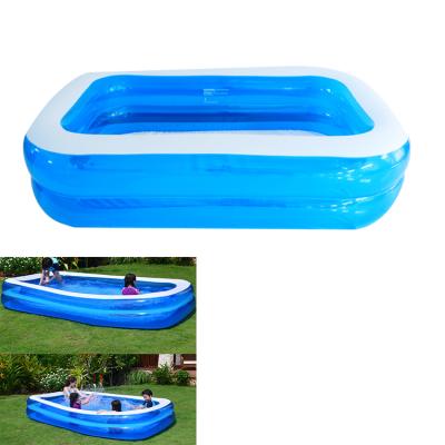 China Customized Swimming Pools Summer Use Large Rectangular Inflatable Swimming Pools Padding Inflatable Swimming Piscina for sale