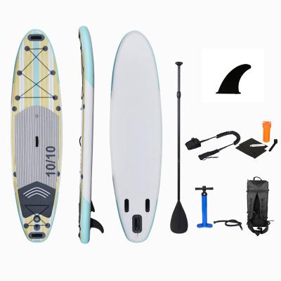 China Low price 10.10ft OEM factory standup paddle board unisex inflatable paddle board for sale