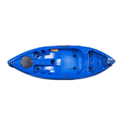 China Hot sale wholesale k1 outdoor kid kayak outdoor kids plastic watercraft ocean kayak with paddle and seat for sale