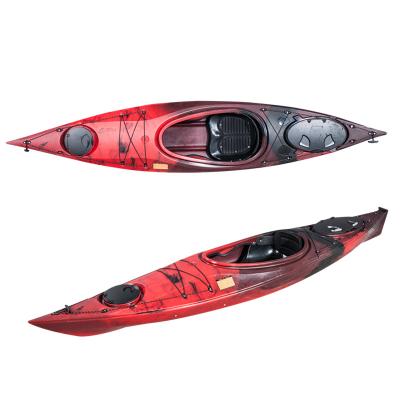 China New product 3.3m outdoor fast shipping lldpe outdoor single sea kayak sit in kayak for sale