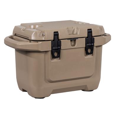 China 20QT Waterproof Small Size Outdoor Rotomolded Hard Cooler Box Motorhome Ice Chest Coolers for sale