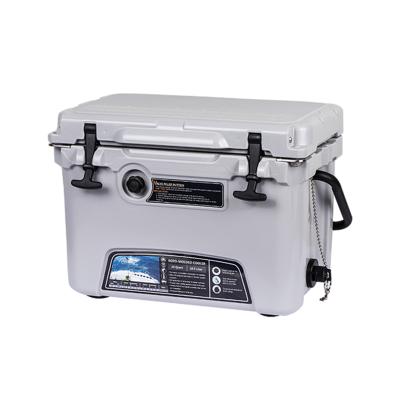 China 20L Rotomold Small Waterproof Cooler Container Insulated Ice Cooler Cooler Box for sale