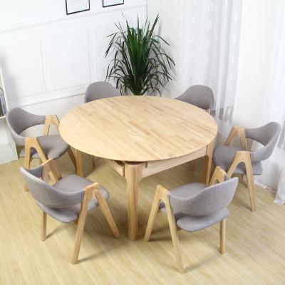 China Nordic Wedding Designs Wholesale Cheap Modern Stable Durable Banquet Folding Wooden Rectangular Round Dining Table Chairs for sale