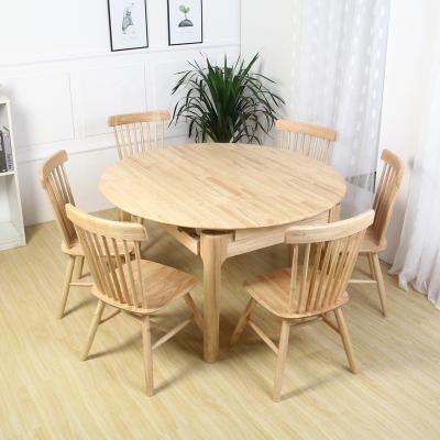 China 2022 Stable Modern Cheap Wholesale Wedding Nordic Designs Folding Wooden Rectangular Round Dining Table Chairs for sale