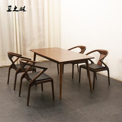 China New Design Factory Wholesale Price Contemporary Arrow Chair Wooden Restaurant Dining Chair for sale