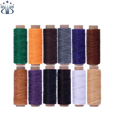 China Other 12 Colors Handmade Sewing Leather Thread / Bag DIY 150D Wax 50m for sale