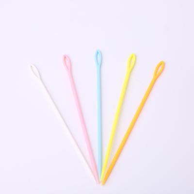 China Hand Sewing RTS Tool Eye Needle Plastic Sewing Needle 15cm DIY Kitting Large for sale