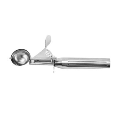 China Large Viable High Quality Multifunctional Ice Cream Scoop Tools with Trigger Stainless Steel Ice Cream Scoop for sale