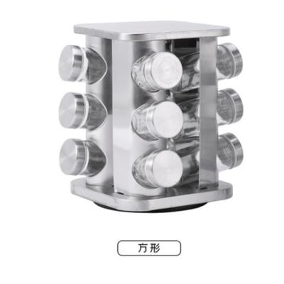 China Hot Selling Good Quality Plastic Design Kitchen Spice Bottle Storage Widely Used Special Rack for sale