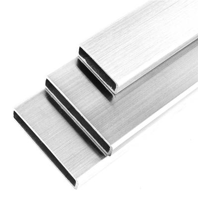 China Handrail Good Price Satin Finish 316L Welded Square Stainless Steel Rectangular Tube for sale