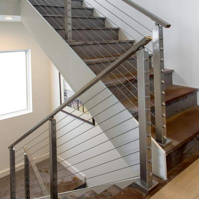 China Modern Factory Wholesale Stainless Steel Handrail Stair Railing Railing Baluster Systems, Stair Railing, Cable Railing for sale