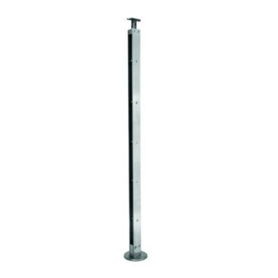 China Handrail System Stainless Steel Handrail Railing Round Post Support for sale