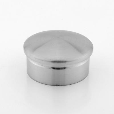 China Modern good quality stainless steel end cap specialized in rail system for sale