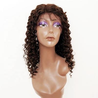 China Curly Top Grade Virgin Curly Curly Cuticle Aligned Lace Closure Wig Frontal Hair Wigs For Black Women for sale