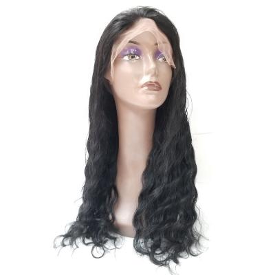 China Water Wave Factory Price Human Hair Wigs For Color Women Natural Deep Curly Sheer Lace Frontal Wigs for sale