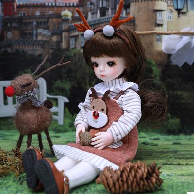 China BJD 6-point cartoon kemille doll joint doll girl's toy doll solid princess gift for sale