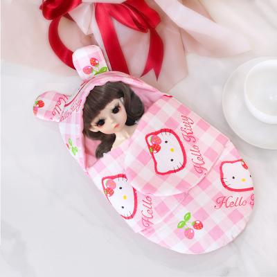 China General Stainless Steel Adjustable Base 1/6 DOLL Sack Bag For Baby Dolls 6 Point Sleeping Bag for sale