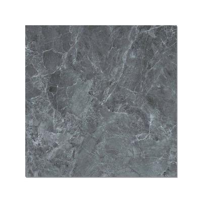 China Best Selling Chinese Modern 60*60 Dark Gray Ceramic Floor Tile China Marble Look Porcelain Tile for sale