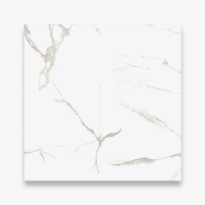 China Wholesale quality modern luxury design custom villa 60x60 Carrara Carrara porcelain polished glazed ceramic floor tile for sale