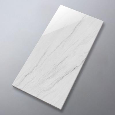 China 120x60 Carrara Porcelanato Large Modern Fully Polished Ceramic Floor Tile Manufacturer Plant In Foshan for sale