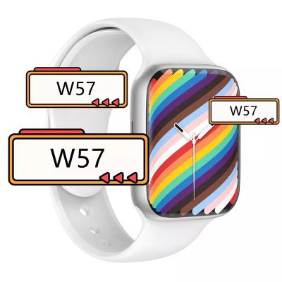 China Wifi Factory Outlet wholesale 1.95inch W57 waterproof Smart Watch ip68 NFC Wireless Always On Mode Series 7 Smart Watch for sale