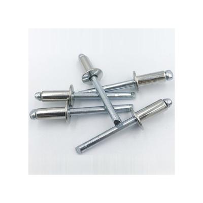 China Factory direct sale stainless steel open type 4.8 x 14mm stainless steel blind rivet/steel aluminum blind rivet for sale