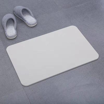 China Diatomite Waterproof Awesome Functional Foldable Floor Quick Drying Foot Bath Mat for sale