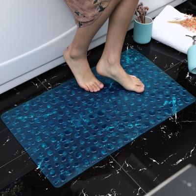 China Waterproof Ready To Ship Excellent Quality Non Slip Bath Mat PVC Shower Mat for sale